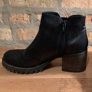 Carlos Santana Black Ankle Boots - Size 8